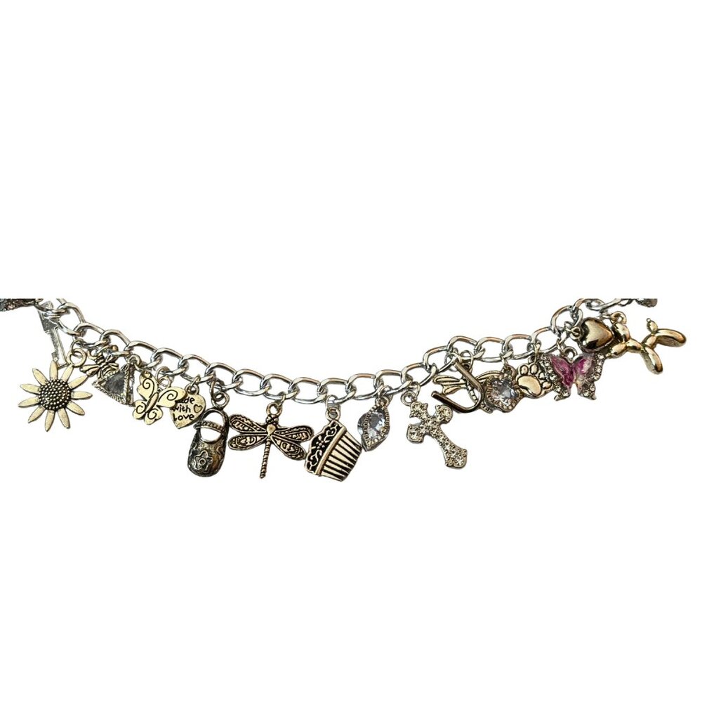 Silver Charm Bracelet - Picture 5 of 6